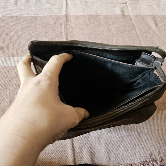 Brown Suede Villager Purse - Picture 2 of 8